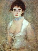 Pierre Renoir Portrait of Madame Henriot oil on canvas